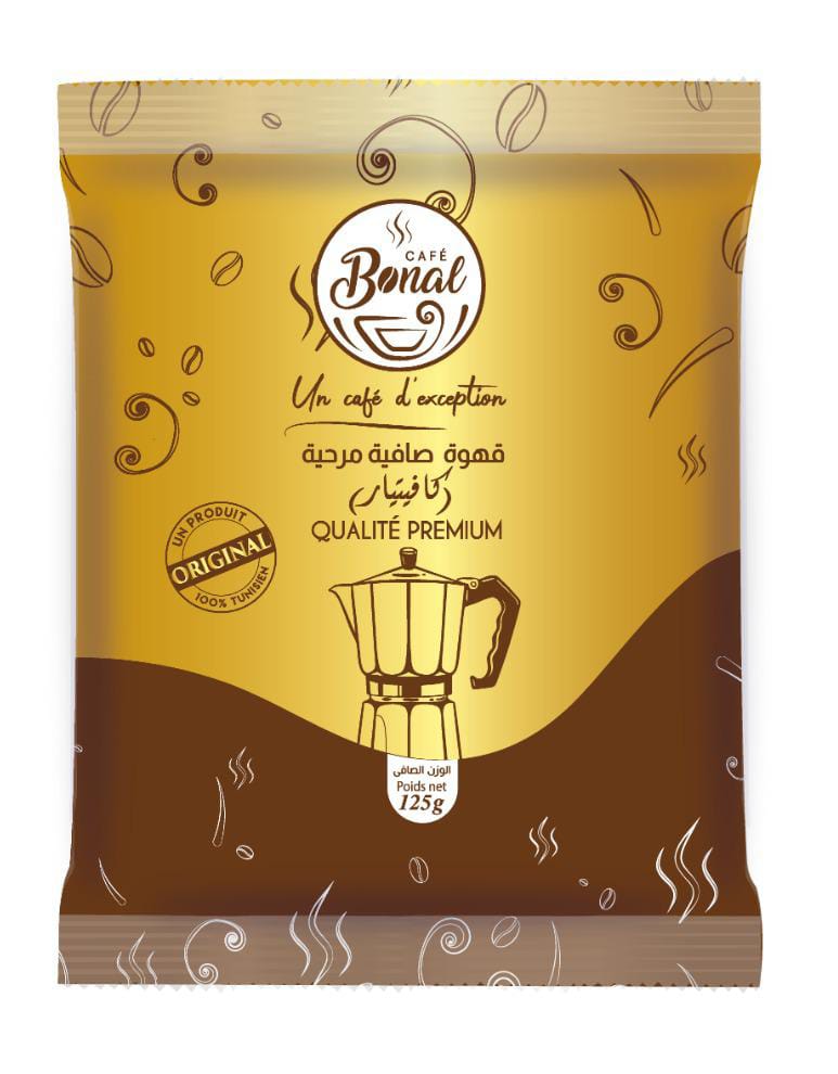 Café Cafetière Bonal Moulu 125 g – Qualité Premium