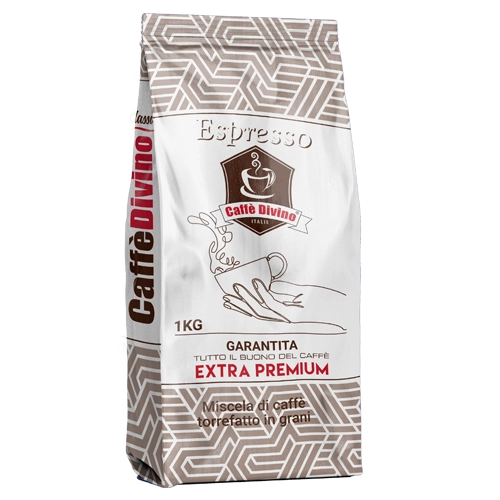 Café Divino – En grain 1 kg Blanc (Qualité Premium)